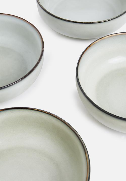 Sixth Floor - Trisa cereal bow set of 4- cloudy
