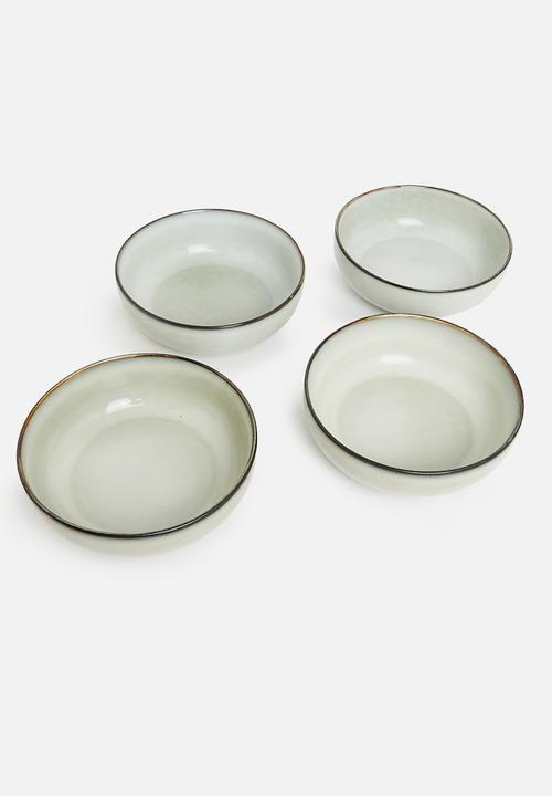 Sixth Floor - Trisa cereal bow set of 4- cloudy