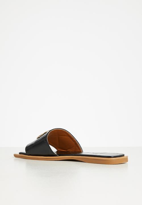 SISSY BOY - Crossed out sandal - black