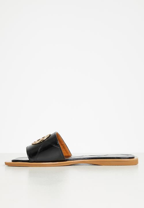 SISSY BOY - Crossed out sandal - black