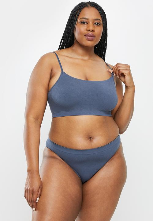 DORINA - Plus 2 pack orla briefs - ivory & grey