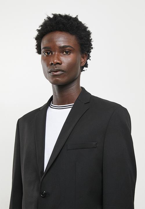 Selected Homme - Slim fit mylocarlo flex blazer - black