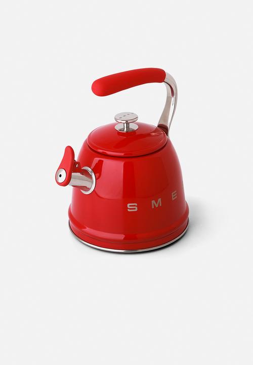 smeg - Whistling kettle - red