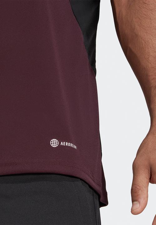 adidas Performance - Germany Tiro 23 WC Training Jersey- shadow maroon