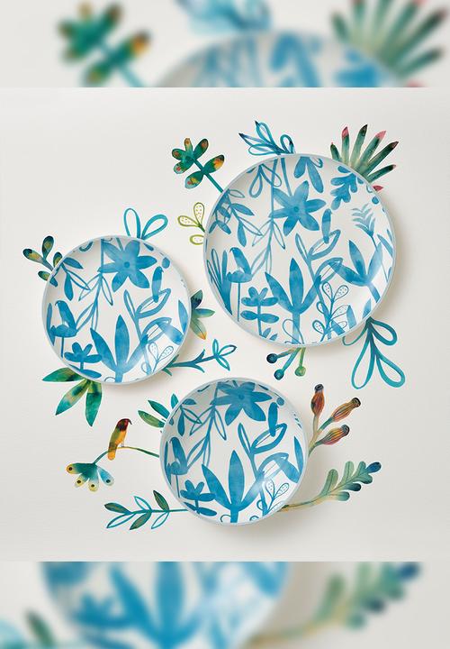 Maxwell & Williams - Marc martin dusk dinner set 12pc - blue