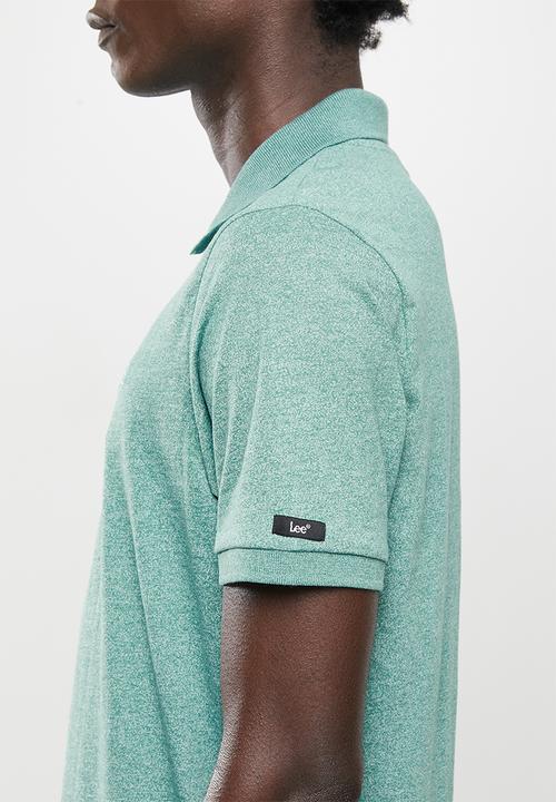 Lee  - Jaspe polo - sagebush green jaspe
