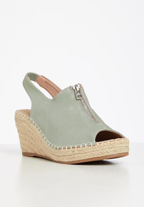 Butterfly Feet - Savy 2 espadrille wedge heel - mint