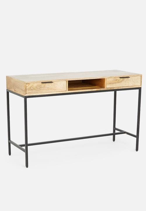Sixth Floor - Mango desk - natural