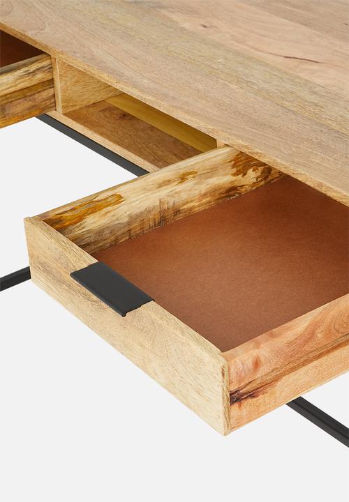 Sixth Floor - Mango desk - natural