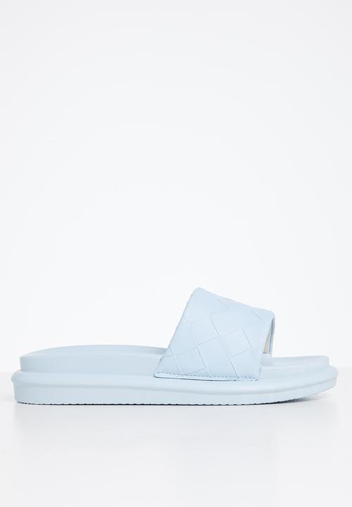 Superbalist - Embossed mule slide - blue