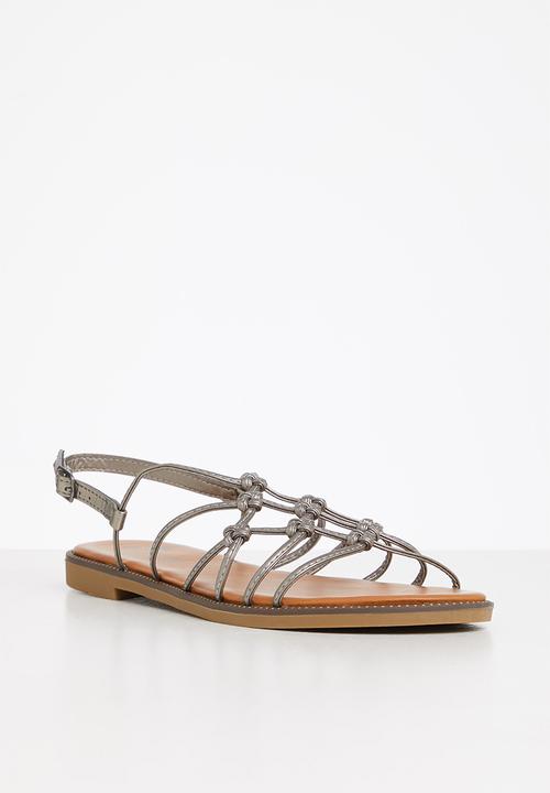 Butterfly Feet - Frost 4 slingback sandal - pewter