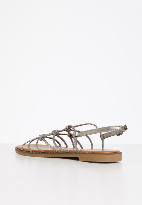 Butterfly Feet - Frost 4 slingback sandal - pewter