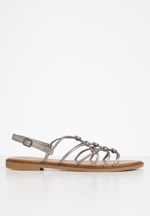 Butterfly Feet - Frost 4 slingback sandal - pewter