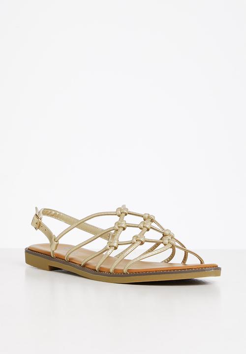 Butterfly Feet - Frost 4 slingback sandal - gold