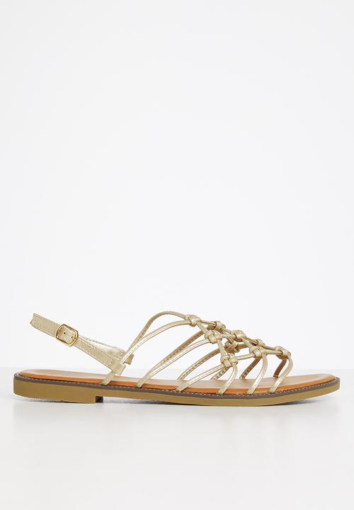 Butterfly Feet - Frost 4 slingback sandal - gold