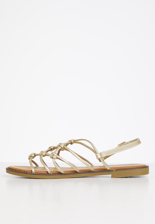 Butterfly Feet - Frost 4 slingback sandal - gold