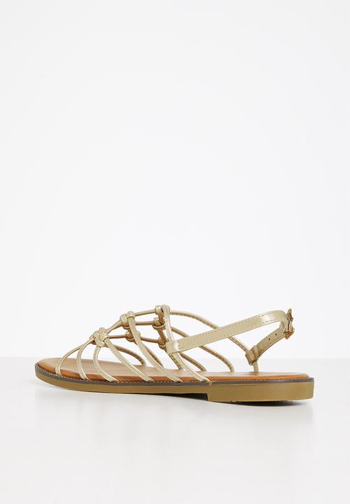 Butterfly Feet - Frost 4 slingback sandal - gold