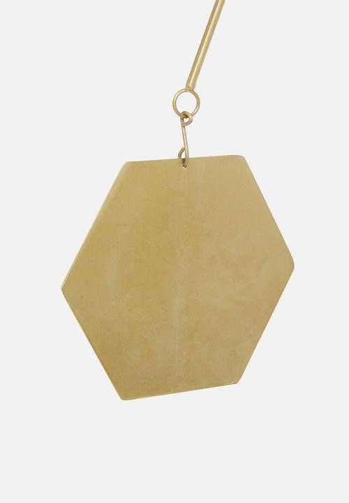 Sixth Floor - Shapes mobile - gold