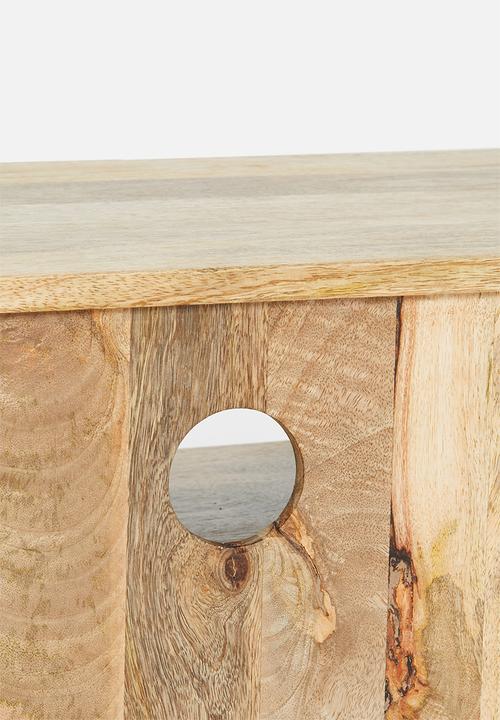 Sixth Floor - Mango tv unit - natural & black