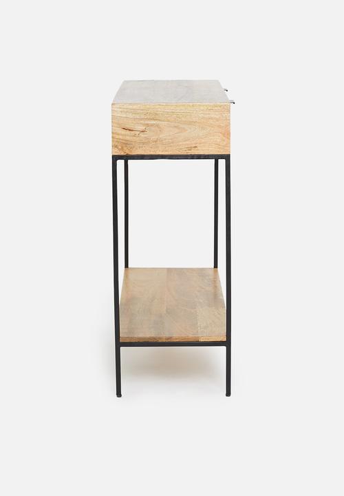 Sixth Floor - Mango console - natural and black