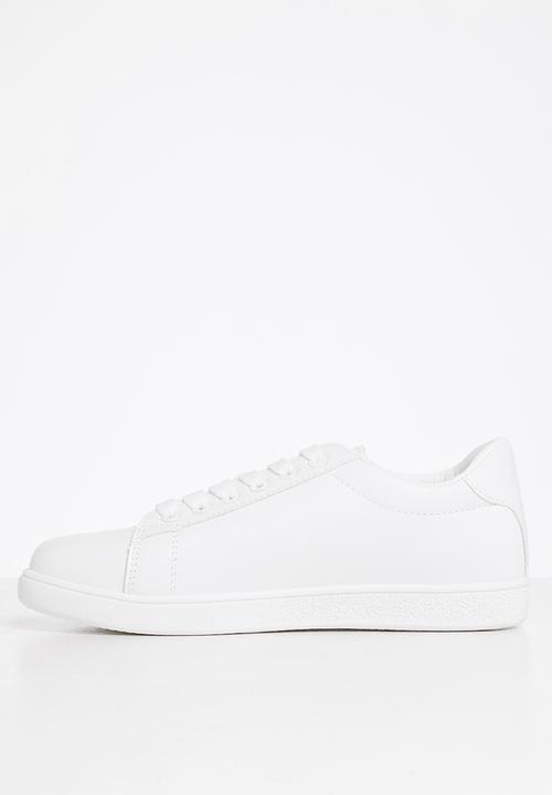 dailyfriday - Shelly side detail sneakers - white