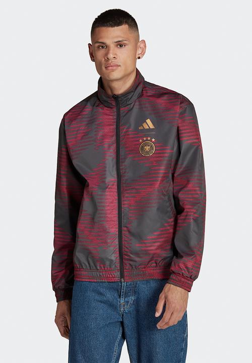 adidas Performance - Germany WC Rev Anthem Jacket - black & white