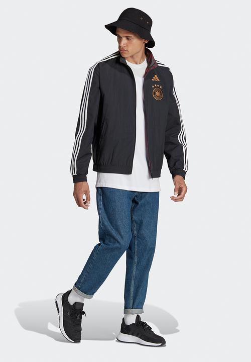 adidas Performance - Germany WC Rev Anthem Jacket - black & white