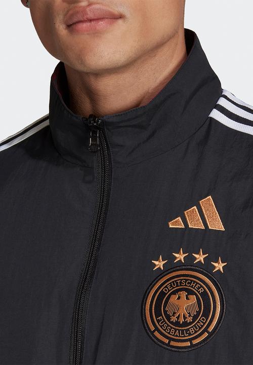 adidas Performance - Germany WC Rev Anthem Jacket - black & white