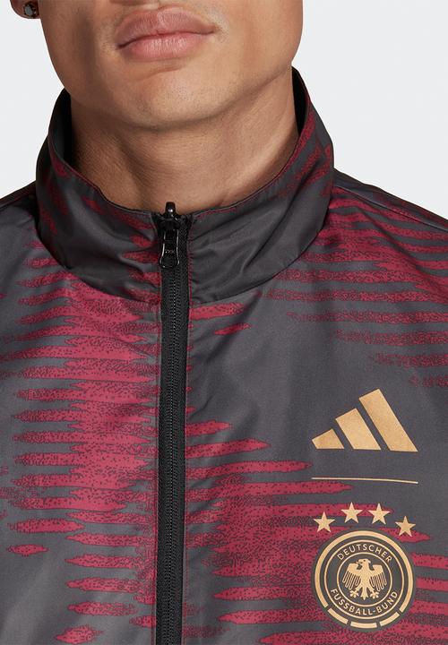 adidas Performance - Germany WC Rev Anthem Jacket - black & white