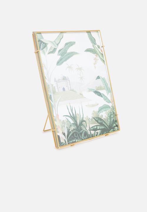 H&S - Large meilow frame - gold
