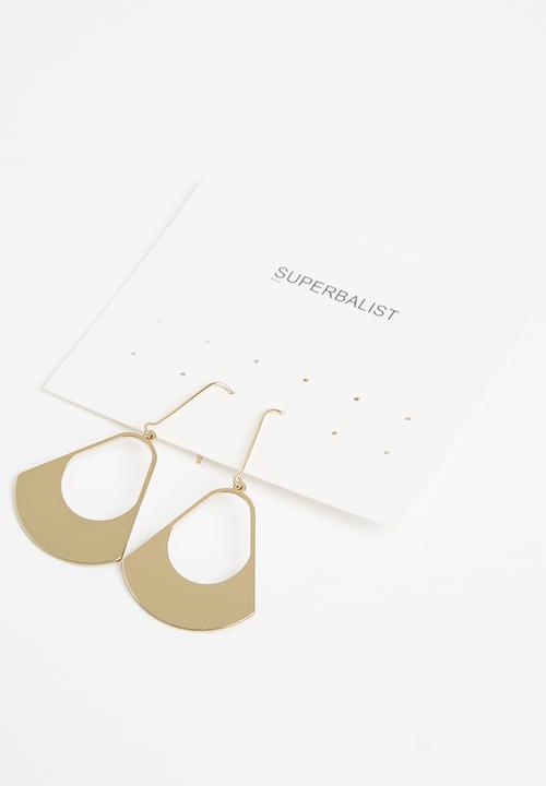 Superbalist - Ashlyn statement earrings - gold