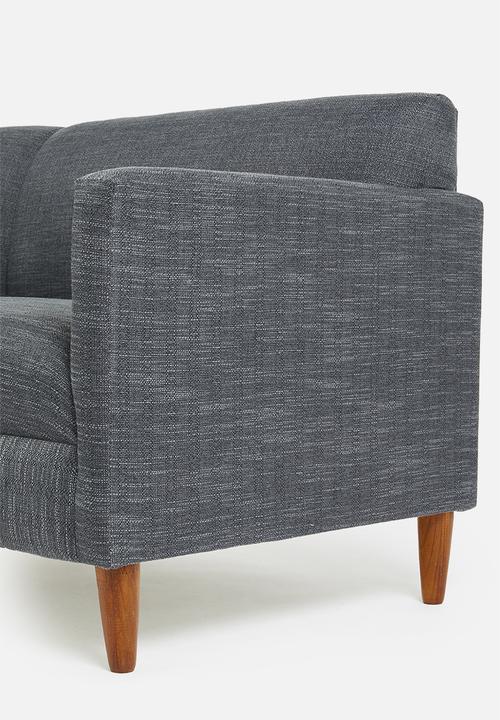 Blockhouse - Delta 3 seater - charcoal