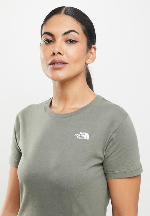 The North Face - W short sleeve simple dome tee - thyme