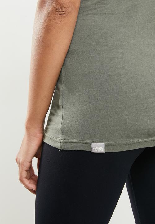 The North Face - W short sleeve simple dome tee - thyme