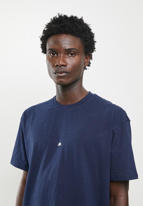 Jonathan D - Duke Crew Neck T-shirt- ink blue