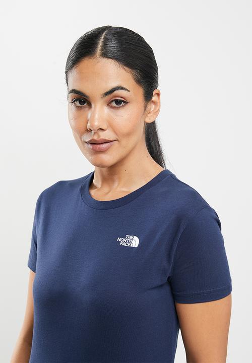 The North Face - W short sleeve simple dome tee - summit navy