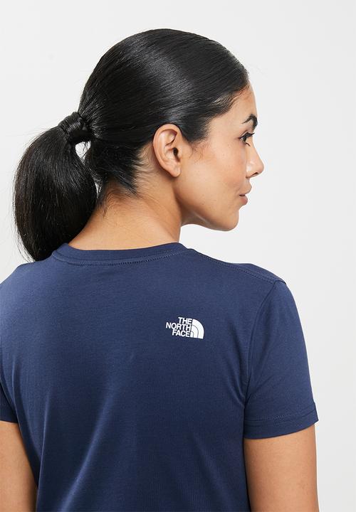 The North Face - W short sleeve simple dome tee - summit navy
