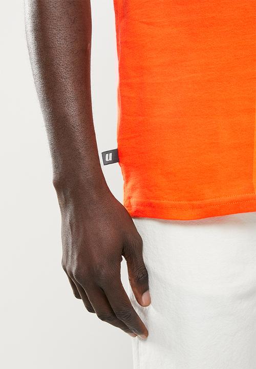 urban° - Urban embossed logo design tee - carrot