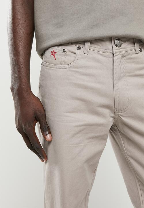 SOVIET - M Voyager 5 pocket chino - stone