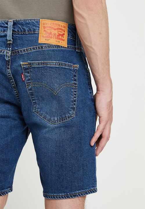 Levi’s® - 412 slim short - mid-blue