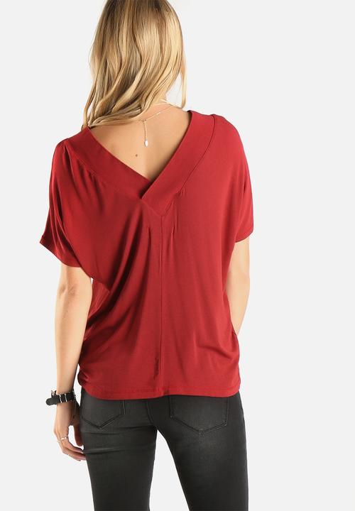 Vero Moda - Busy Rib V-Neck Top