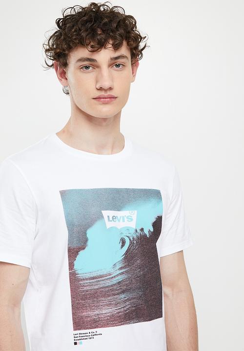 Levi’s® - Graphic crewneck tee - white