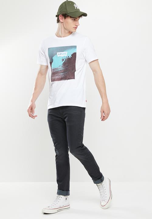 Levi’s® - Graphic crewneck tee - white
