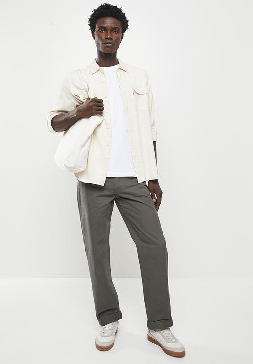 SOVIET - M Voyager 5 pocket chino - charcoal