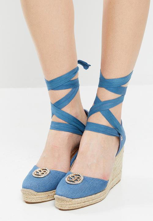 SISSY BOY - Wedge things heel - blue 