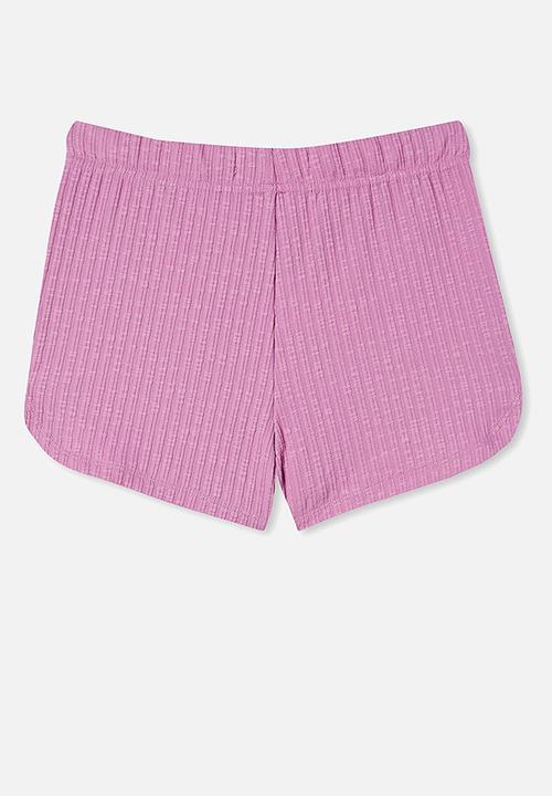 Cotton On - Gianna knit short - purple paradise