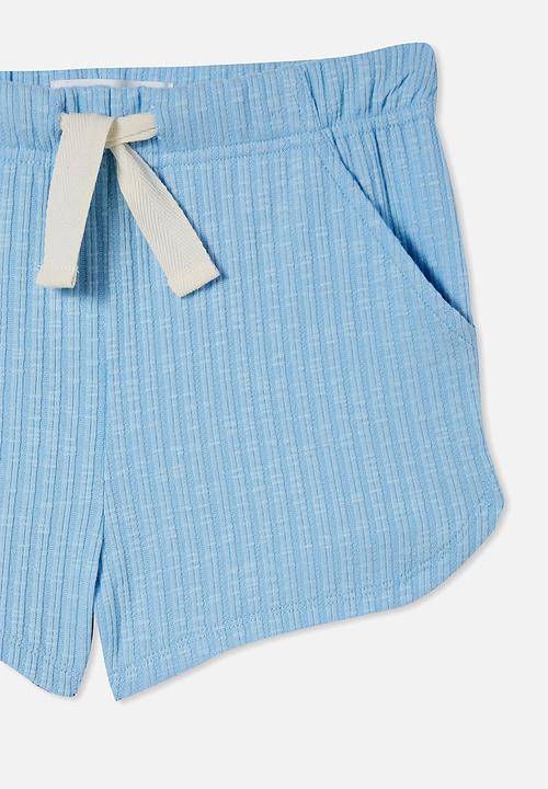 Cotton On - Gianna knit short - sky haze