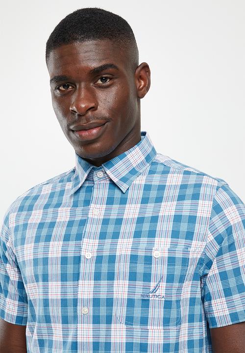 Nautica - Nautica short sleeve check shirt - undercurrent