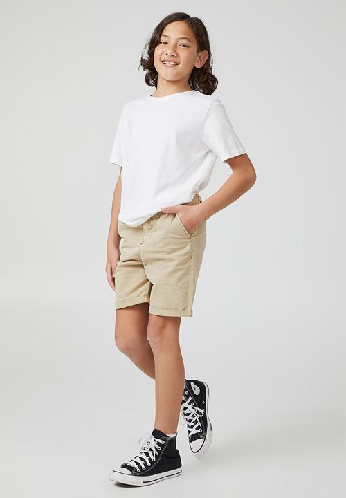 Cotton On - Wesley chino short - washed stone