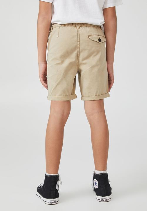 Cotton On - Wesley chino short - washed stone